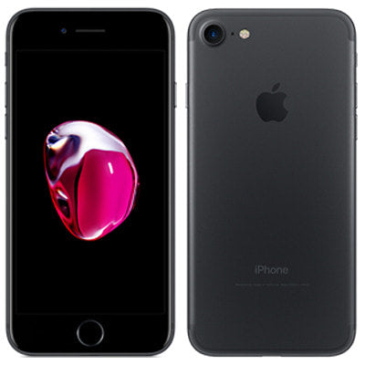 【SIMロック解除済】docomo iPhone7 32GB A1779(MNCE2J/A) ブラック