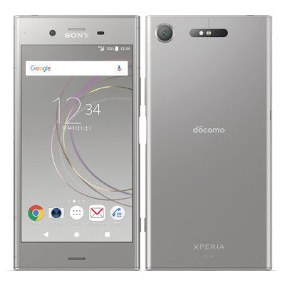 【SIMロック解除済】docomo Xperia XZ1 SO-01K Warm Silver