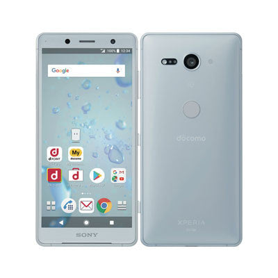 【SIMロック解除済】docomo Sony Xperia XZ2 Compact SO-05K White Silver