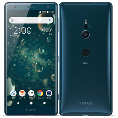 【SIMロック解除済】au Sony Xperia XZ2 SOV37 Deep Green