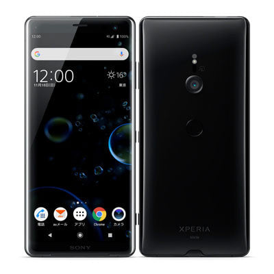 【SIMロック解除済】au Xperia XZ3 SOV39 Black