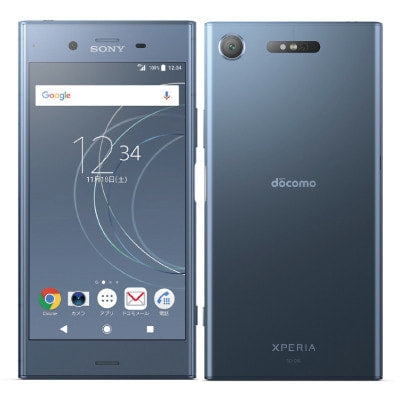 【SIMロック解除済】docomo Xperia XZ1 SO-01K Moonlit Blue