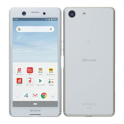 【SIMロック解除済】docomo Xperia Ace SO-02L White