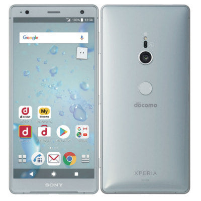 【SIMロック解除済】docomo Sony Xperia XZ2 SO-03K Liquid Silver