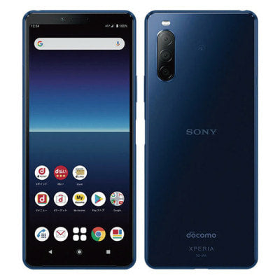 【SIMロック解除済】docomo Xperia10 II SO-41A Blue