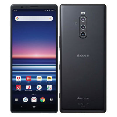 【SIMロック解除済】docomo Xperia1 SO-03L Black