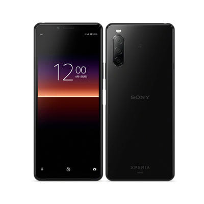 【SIMロック解除済】au Xperia10 II SOV43 Black