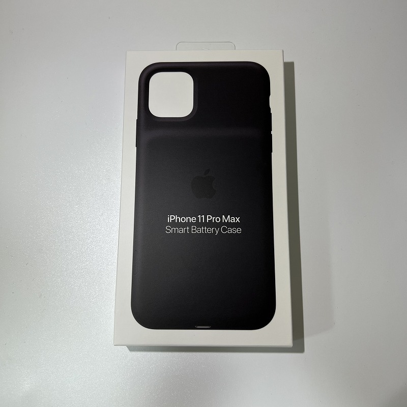 純正 iPhone 11Pro Maxスマートバッテリーケース・ブラック